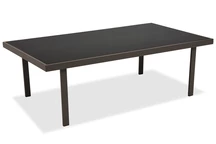 Porto Garden Point table basse de jardin marron