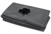 Rideaux anthracite pour pavillon Valencia 3x4 m Garden Point