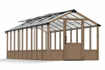 Serre Natura Cedar en polycarbonate 2,37 x 6,4 m Palram - Canopia