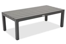 Table basse en aluminium anthracite Zakintos Garden Point