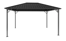 Tuinpunt Itaka 3x4 antraciet tuinhuisje