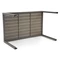 Verona polywood aluminium tuinset voor 4 personen Garden Point grijs