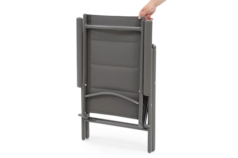 Verona polywood aluminium tuinset voor 4 personen Garden Point grijs
