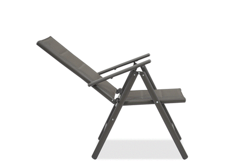 Verona polywood aluminium tuinset voor 4 personen Garden Point grijs