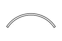 Onderdeelnummer 1 voor Garden Point tunnels 2,5x4m, 2,5x5m en 2,5x8m