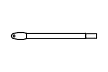 Onderdeelnummer 8 voor Garden Point tunnels van 3x8m en 3x8m met deuren