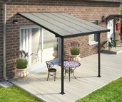 Pergola en polycarbonate Feria Palram 3 x 3,05 m gris