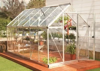 Serre en polycarbonate Harmony Silver 1,85 x 3,7 m Palram