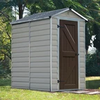Palram gereedschapshuisje - Canopia SkyLight 4x6 Tan