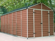 Palram SkyLight 8x16 bruin gereedschapsschuurtje