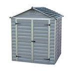 Gereedschapsschuurtje voor in de tuin SkyLight 6x5 Palram - Canopia grijs