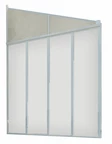 Flanc blanc pour auvents Feria et Sierra - profondeur 3 m Palram - Canopia