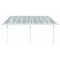 Toit de terrasse en aluminium Sierra Palram 300 x 546 blanc