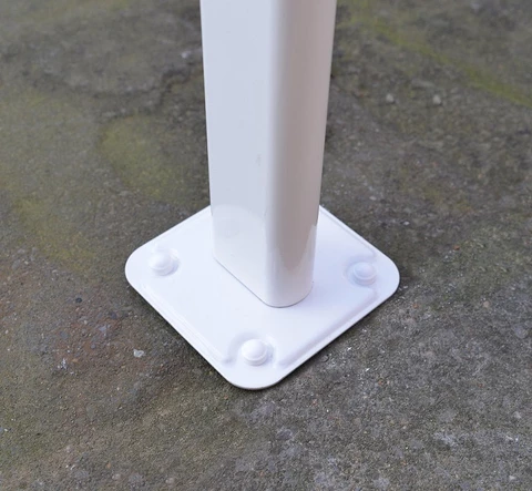 Toit de terrasse en aluminium Sierra Palram 300 x 546 blanc