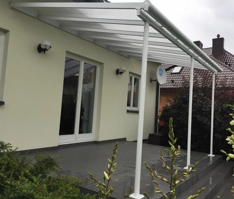 Toit de terrasse en aluminium Sierra Palram 300 x 546 blanc