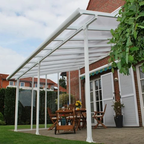 Toit de terrasse en aluminium Sierra Palram 300 x 546 blanc