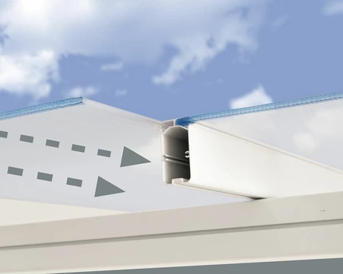 Toit terrasse Sierra Palram 300 x 546