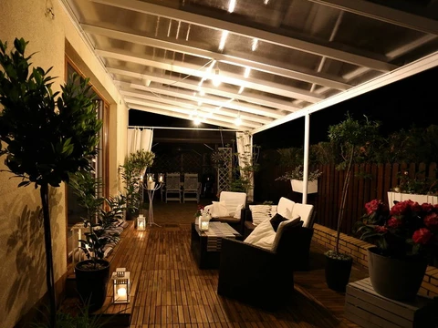 Toiture de terrasse Sierra Palram - photo du client