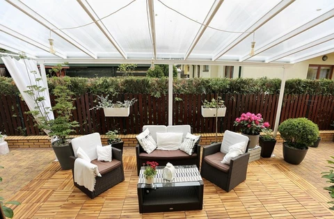 Toiture de terrasse - Toiture de terrasse Sierra par Palram photo du client
