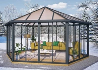 Zeshoekige tuinkamer van polycarbonaat Garda Palram - Canopia