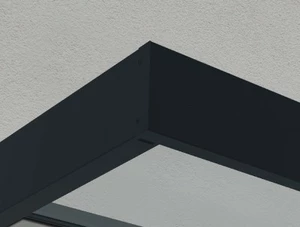 Cadre    supports en polymères  cadre en aluminium