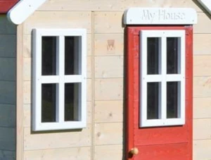 Windows    gevuld met plexiglas, volledig veilig v