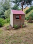 Houten kinderhuisje voor in de tuin Anthony
