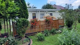 Auvent de terrasse en aluminium Sierra Palram - Canopia 3 x 5,46 m blanc